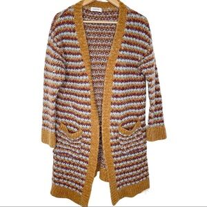 Lilyful chunky long open cardigan duster medium